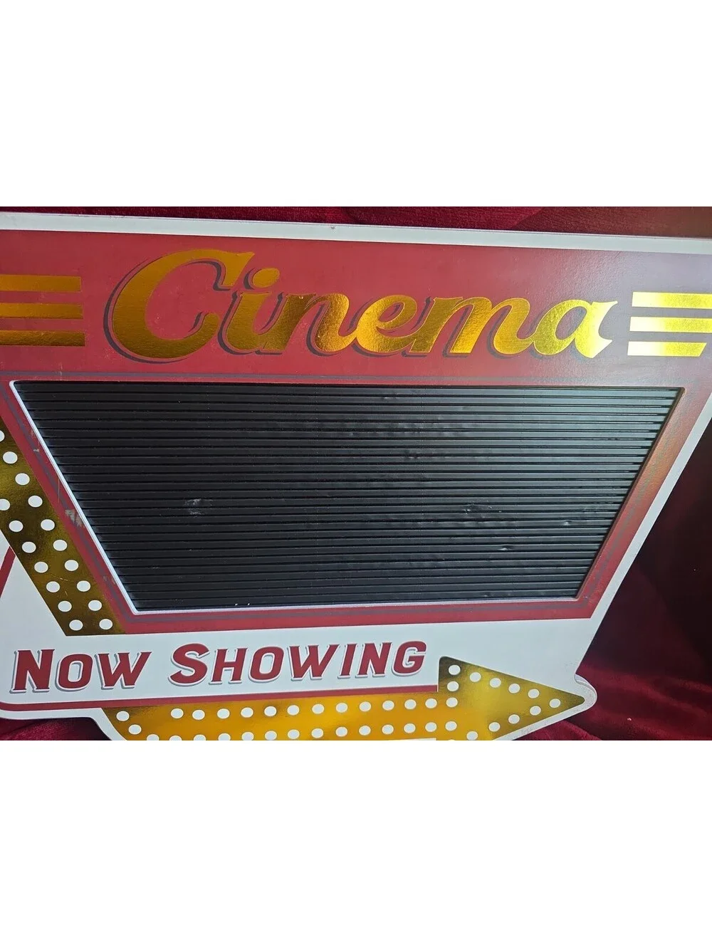 Open Roads Brand Movie Marquee, Vintage style 